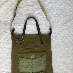 Chanel Coco Cuba Olive Green Tote